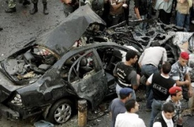 Най-малко 10 души са убити при бомбен атентат в Бейрут