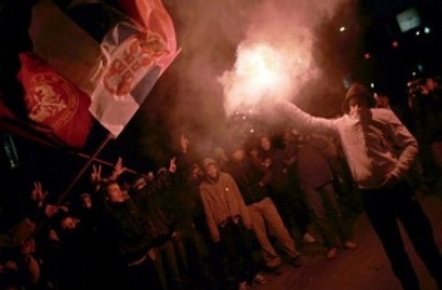 Косовски сърби протестираха в сръбската част на Митровица