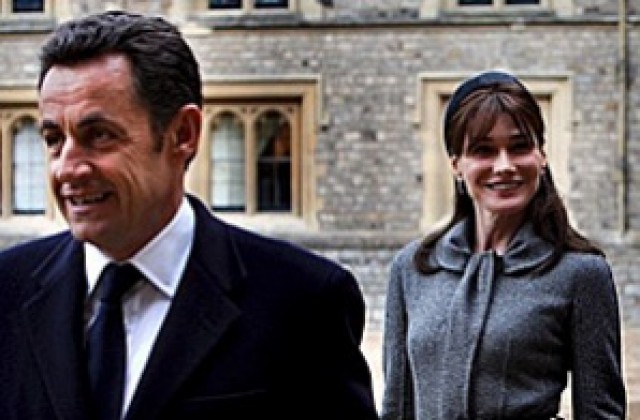 Визитата на Саркози на Острова – водеща тема в британски вестници