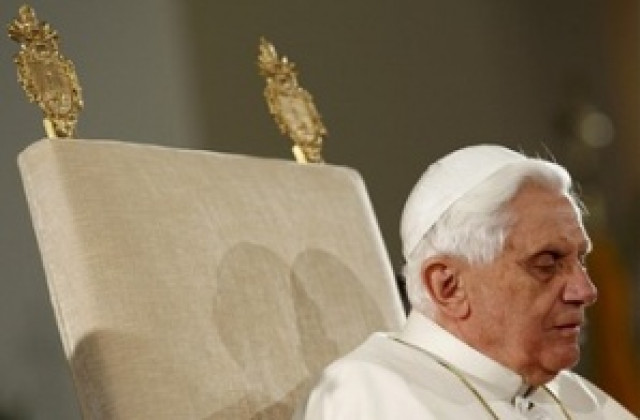 Папа Бенедикт XVI посети синагога в Ню Йорк