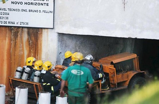 Двама загинали и седем ранени при експлозия в бразилска мина