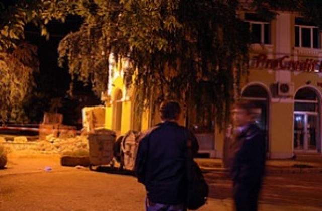 Няма жертви при срутването на стена на сграда във Видин
