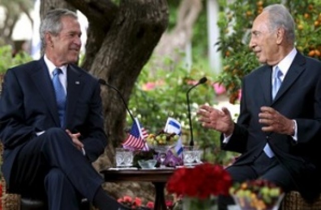 Буш свърза оптимизма за близкоизточните реформи с демокрацията в Израел