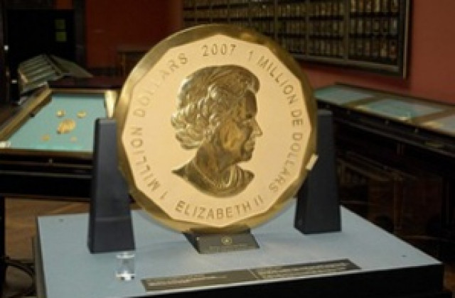 Най-голямата монета в света влезе във виенски музей