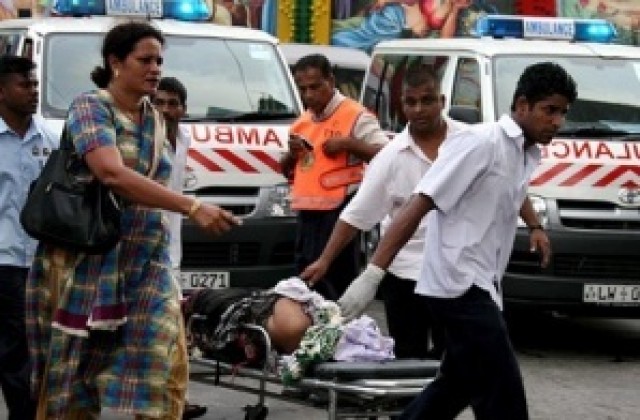 Най-малко 36 убити в Шри Ланка