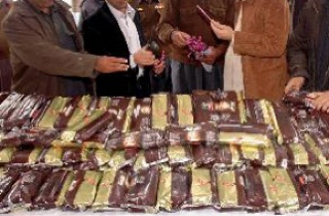 236 тона хашиш заловиха в Афганистан