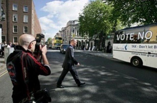 Ирландските избиратели отхвърлиха договора за реформа на ЕС