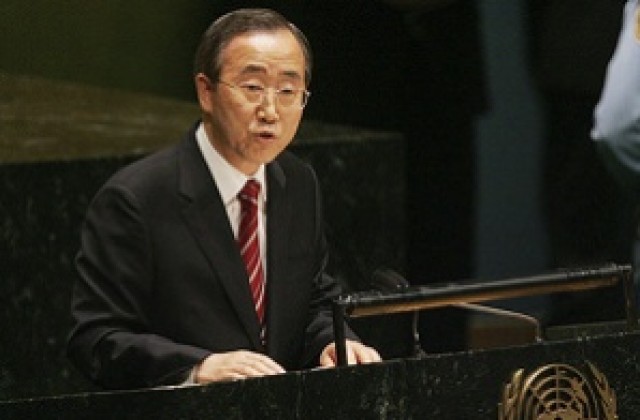 Бан Ки-мун призова Китай да играе по-съществена роля на международната сцена
