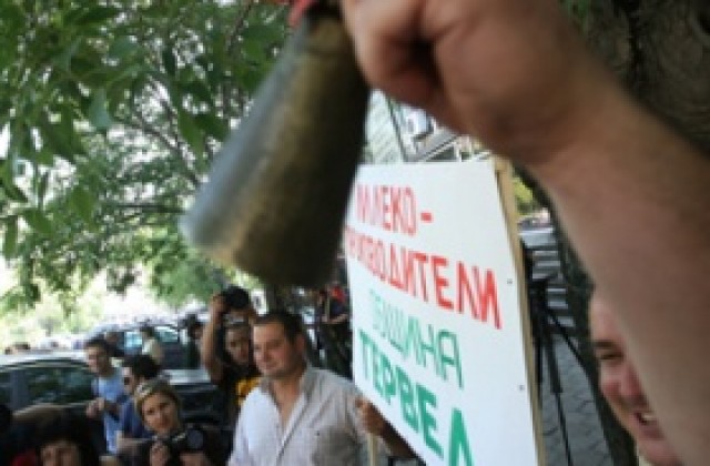 Млекопроизводители протестират отново