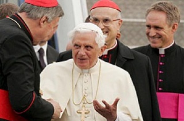 Папа Бенедикт ХVІ е на посещение в Австралия