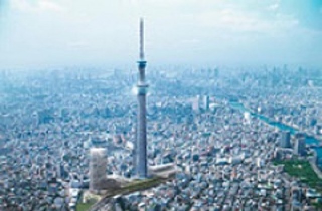 В Токио строят най-високата телевизионна кула в света
