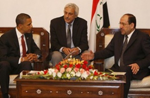 Барак Обама се срещна с иракския премиер