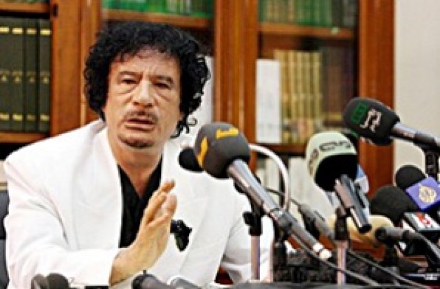 Швейцарският президент готов да се изясни с Кадафи