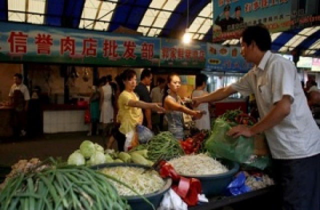 Инфлацията в Китай намалява темпото