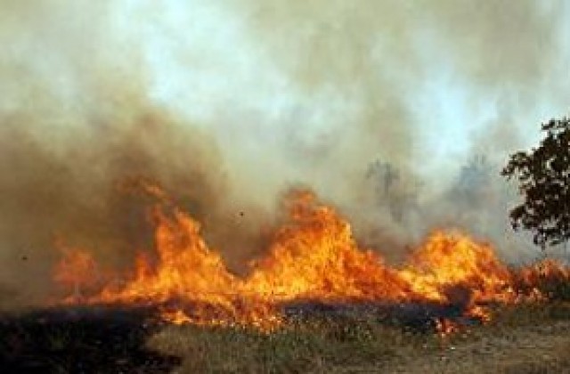 Сформиран е кризисен щаб за пожара в Свиленградско