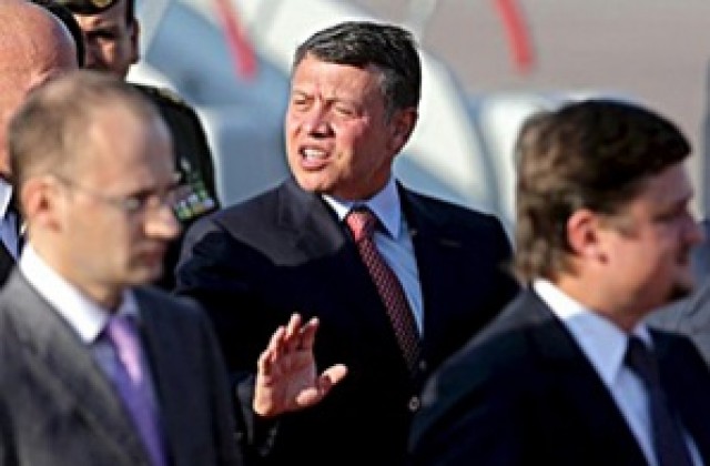Кралят на Йордания е на посещение в Русия