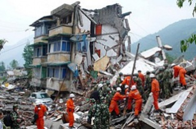 Второ силно земетресение в Китай, 24 загинали