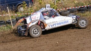 Автокрос Герман 2008 Диян Йорданов завърши на три колела
