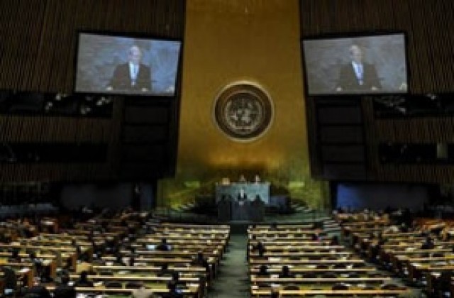Премиерът Станишев ще говори пред Общото събрание на ООН