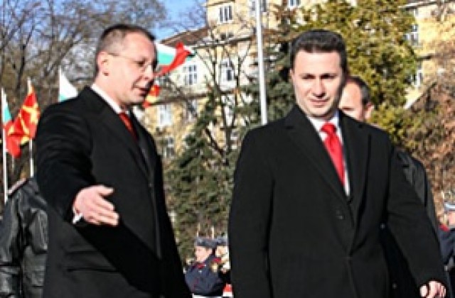 Станишев ще разговаря на четири очи с македонския си колега