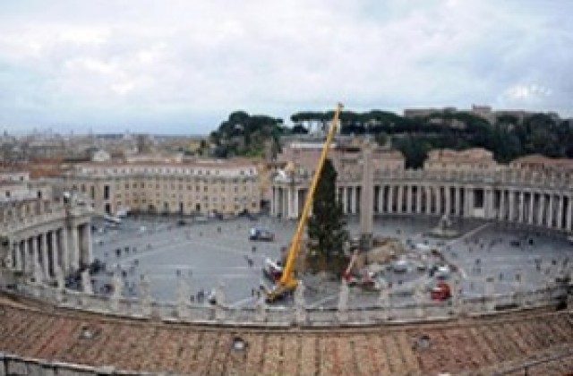Ватиканът превръща коледната си елха в играчки за бедни