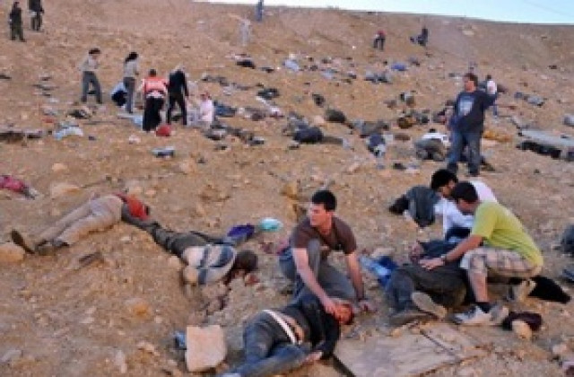 Министър порица шофьора, убил 24 руски туристи в Израел