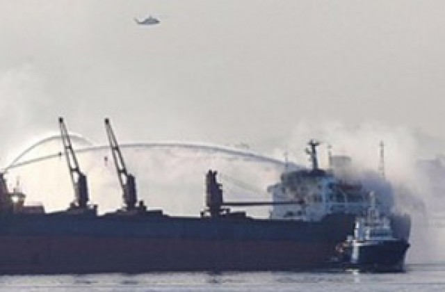 Моряк загина при пожар на руски военен крайцер