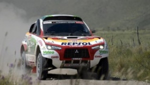 Кризата изхвърли Mitsubishi от рали Дакар