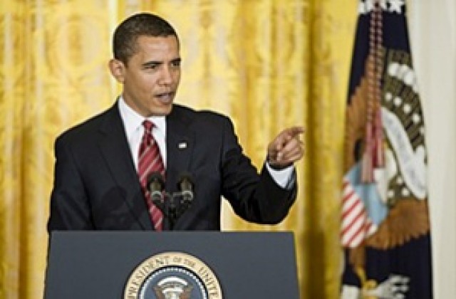 Обама планира първата си пресконференция в понеделник