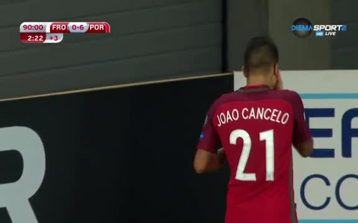 Кансело оформи крайното 6:0 за Португалия