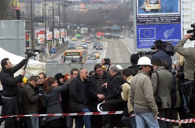 Софиянци ще пътуват с метро от кв. „Надежда” до НДК през 2012 г.