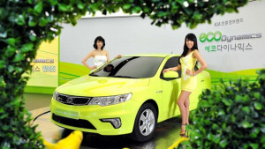 Kia със сериен хибрид