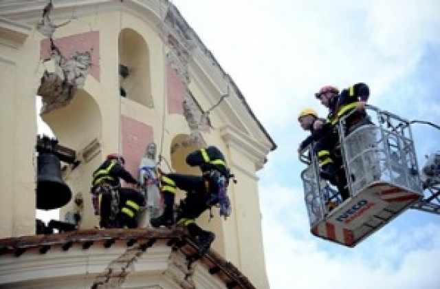 10 000 вторични труса регистрирани в Италия след голямото земетресение