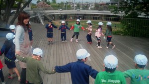 Токио тази сутрин съм на детска градина