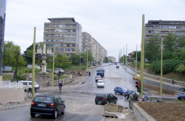 До края на юни приключва ремонтът на кръстовището бул.Могильов в Габрово