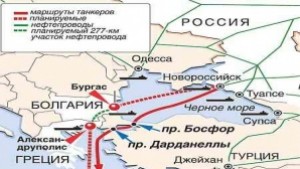 Протест срещу буйовете в Бургаския залив