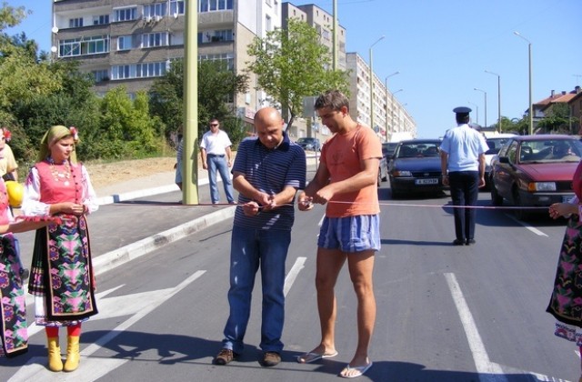 Откриха кръстовището на Ст. Караджа и Могильов в Габрово