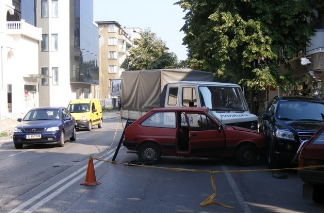 Катастрофа затвори булевард „Априлов в Габрово