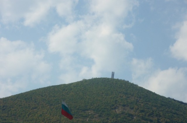 Пожар горя над Сливен