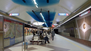 Отсечката на метрото Света НеделяВасил Левски достъпна за софиянци