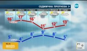 Прогноза за времето (14.10.2016 - сутрешна)