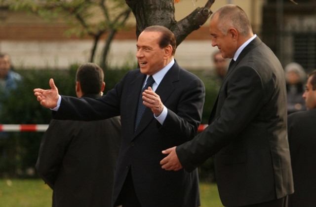 Италиански издания отразиха широко визитата на Берлускони в София