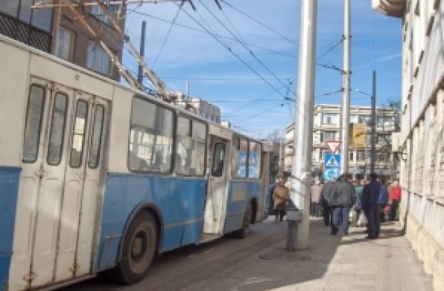 Изтича срокът за внасянето на тролейбусите на Градски транспорт