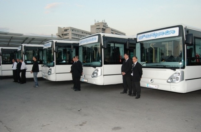 Новите автобуси се движат в Пловдив