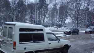Първи сняг заваля в Добричко