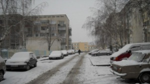 Сняг вали в цялата област