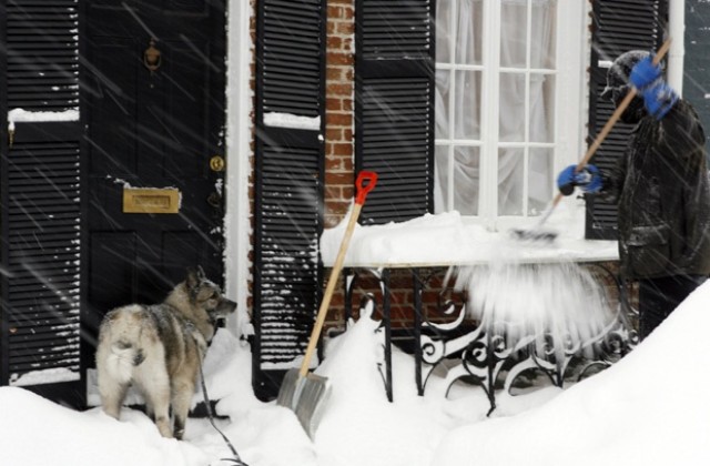 Вашингтон и Балтимор под рекордна снежна покривка