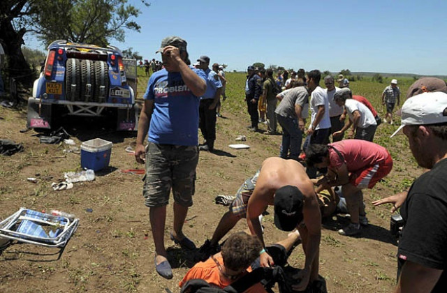 Инцидент помрачи старт на рали Дакар в Аржентина