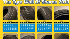KwikFit пусна гумен календар на срама