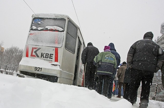 Градският транспорт в София се движи по график